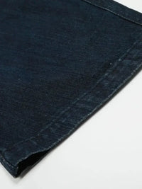 Men's Washed Button Fly Curved Jeans - Update AvenueTrendsi100400273606225100400273606225Men's Washed Button Fly Curved JeansDark Blue