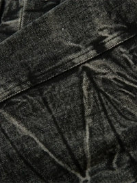 Men's Washed Button Up Denim Jacket