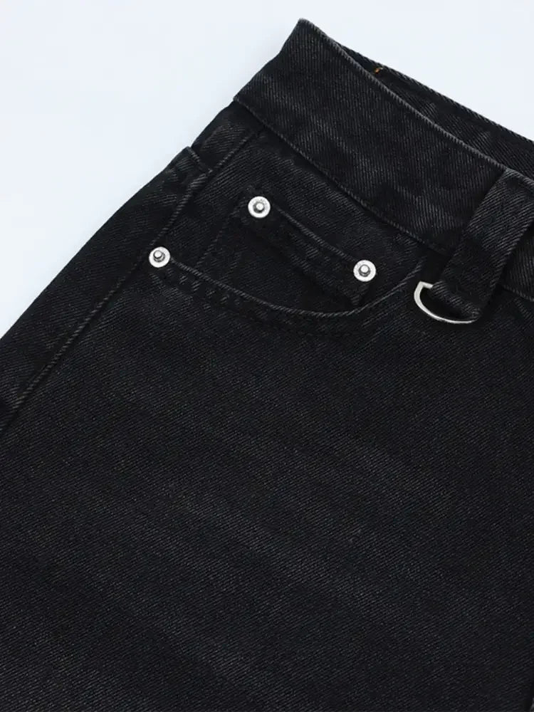 Men's Washed Denim Shorts