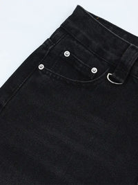 Men's Washed Denim Shorts