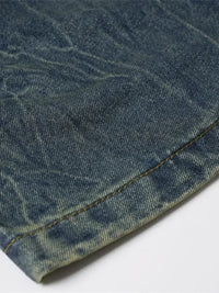 Men's Washed Denim Shorts