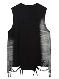 Men's Washed Distressed V - Neck Tank - Update AvenueTrendsi100400898828121100400898828121ee959cda5cd6464fae9ad0f1047384b2 - Max - OriginBlack