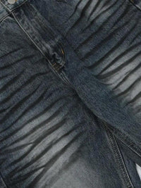 Men's Washed Distressed Wide - Leg Jeans - Update AvenueTrendsi100400841660145100400841660145Men's Washed Distressed Wide - Leg JeansDirty Stained Blue
