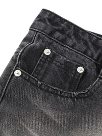 Men's Washed Flare Jeans