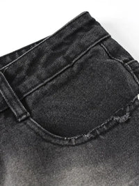 Men's Washed Flare Jeans