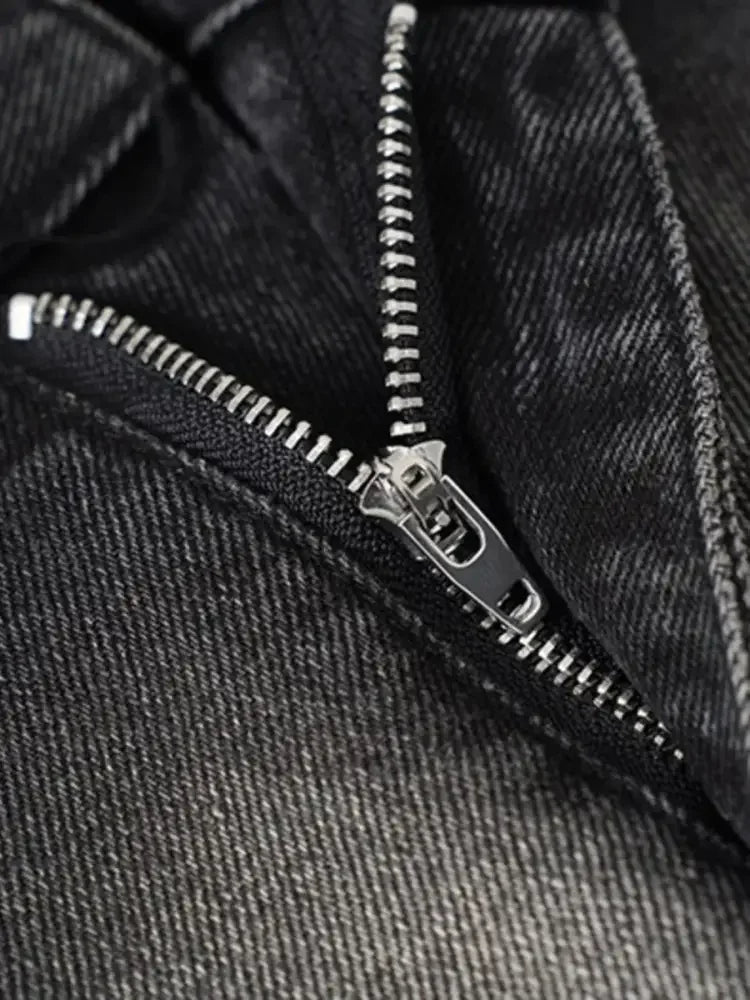 Men's Washed Flare Jeans
