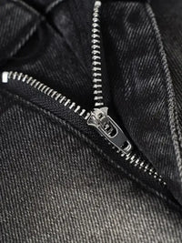 Men's Washed Flare Jeans