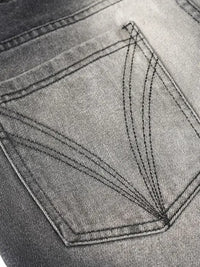 Men's Washed Flare Jeans