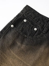Men's Washed Flare Jeans