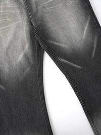 Men's Washed Flare Jeans