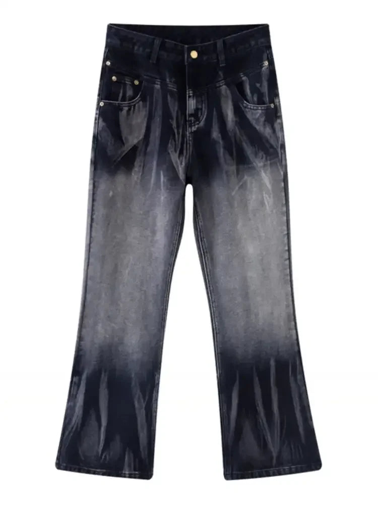 Men's Washed Jeans with Pockets