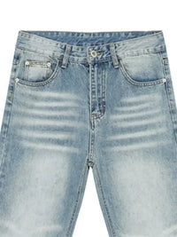 Men's Washed Loose Fit Jeans