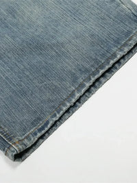 Men's Washed Relaxed Fit Baggy Jeans