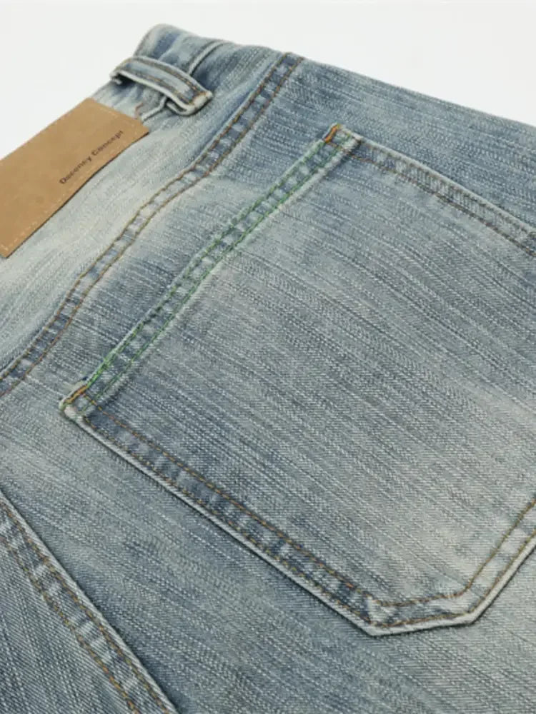 Men's Washed Relaxed Fit Baggy Jeans