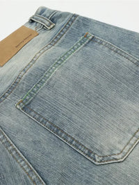 Men's Washed Relaxed Fit Baggy Jeans