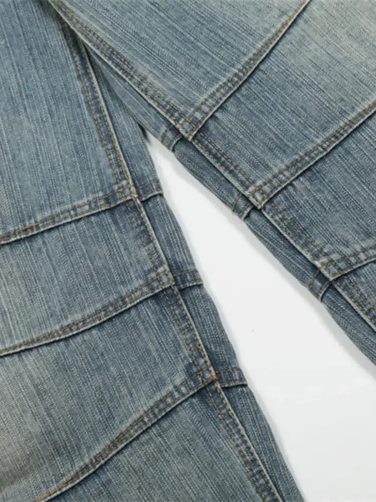 Men's Washed Relaxed Fit Baggy Jeans