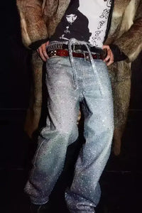 Men's Washed Rhinestone Jeans with Rhinestone Belt - Update AvenueTrendsi100400245441295100400245441295Men's Washed Rhinestone Jeans with Rhinestone BeltMedium