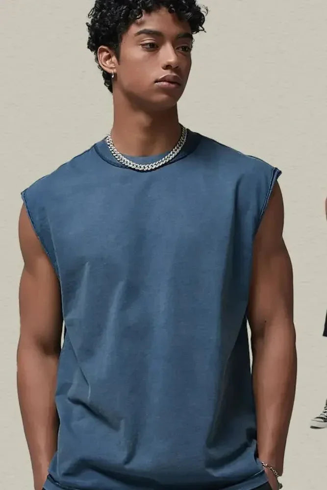 Men's Washed Round Neck Sleeveless Top - Update AvenueTrendsi100400311820868100400311820868d1643748 - 6378 - 46c1 - b9ca - 0eaabc1cba9f - Max - OriginNavy