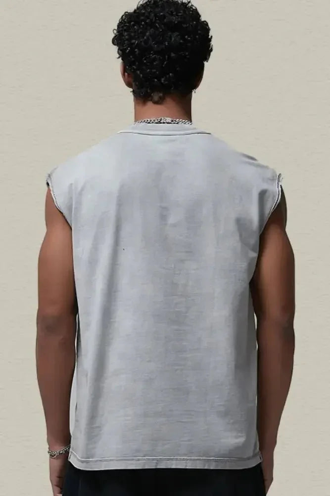 Men's Washed Round Neck Sleeveless Top - Update AvenueTrendsi1004003118217651004003118217652bd48e4c - db45 - 4db0 - a30d - 86203cc0dd02 - Max - OriginGray