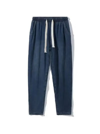 Men's Washed Straight Jeans