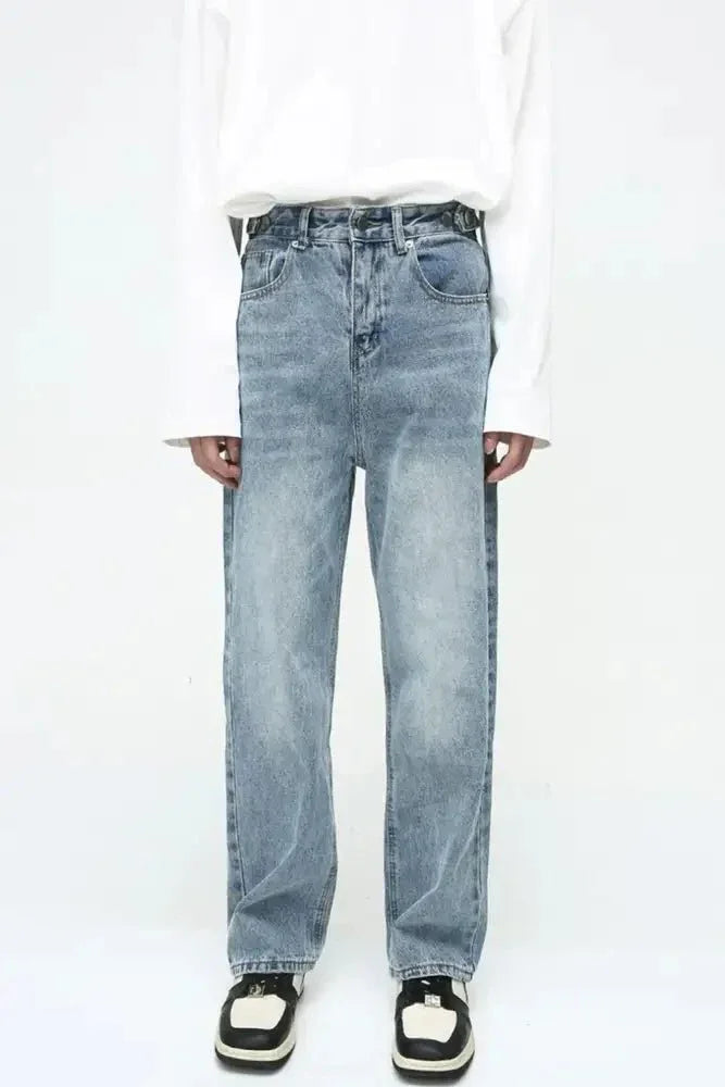 Men's Washed Straight - Leg Jeans - Update AvenueTrendsi100400736130645100400736130645Men's Washed Straight - Leg JeansMedium