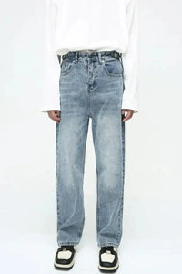 Men's Washed Straight - Leg Jeans - Update AvenueTrendsi100400736130645100400736130645Men's Washed Straight - Leg JeansMedium