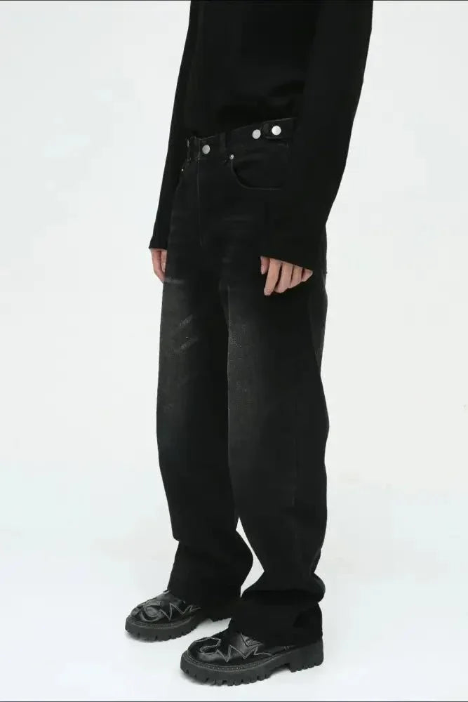 Men's Washed Straight - Leg Jeans - Update AvenueTrendsi100400736132396100400736132396Men's Washed Straight - Leg JeansDark
