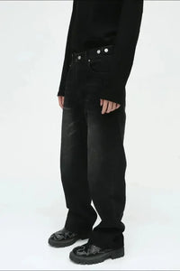 Men's Washed Straight - Leg Jeans - Update AvenueTrendsi100400736132396100400736132396Men's Washed Straight - Leg JeansDark