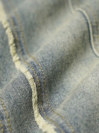 Men's Washed Wide Leg Jeans