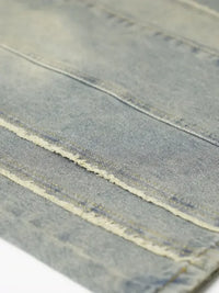 Men's Washed Wide Leg Jeans