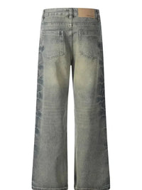 Men's Washed Wide - Leg Jeans - Update AvenueTrendsi100400019369954100400019369954Men's Washed Wide - Leg JeansBlue