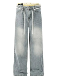 Men's Washed Wide - Leg Jeans - Update AvenueTrendsi100400220299330100400220299330Men's Washed Wide - Leg JeansBlue