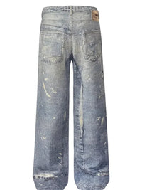 Men's Washed Wide Leg Jeans - Update AvenueTrendsi100400743268822100400743268822Men's Washed Wide Leg JeansWashed Blue