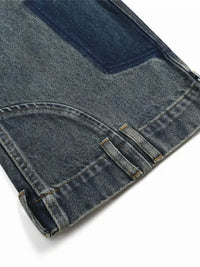 Men's Washed Wide Leg Relaxed Fit Jeans