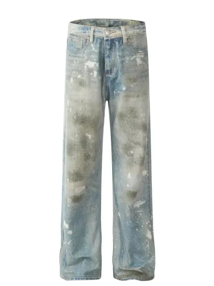 Men's Waste Soil Style Straight Leg Jeans - Update AvenueTrendsi100400630061427100400630061427Men's Waste Soil Style Straight Leg JeansMedium
