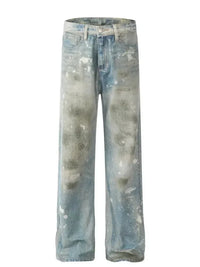 Men's Waste Soil Style Straight Leg Jeans - Update AvenueTrendsi100400630061427100400630061427Men's Waste Soil Style Straight Leg JeansMedium