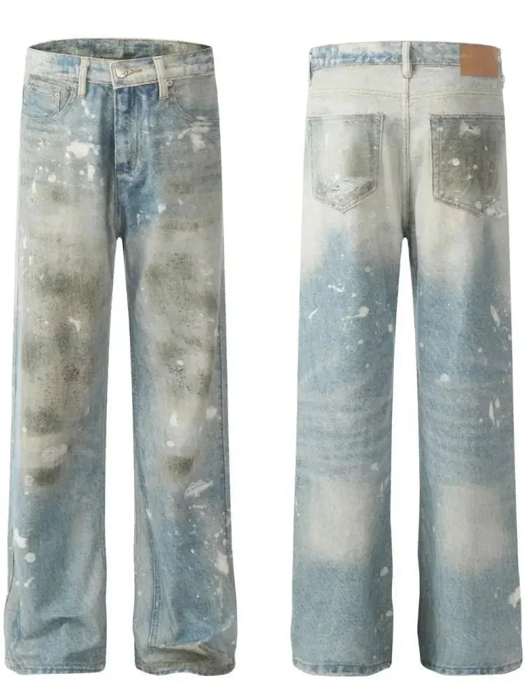 Men's Waste Soil Style Straight Leg Jeans - Update AvenueTrendsi100400630061427100400630061427Men's Waste Soil Style Straight Leg JeansMedium
