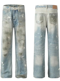 Men's Waste Soil Style Straight Leg Jeans - Update AvenueTrendsi100400630061427100400630061427Men's Waste Soil Style Straight Leg JeansMedium