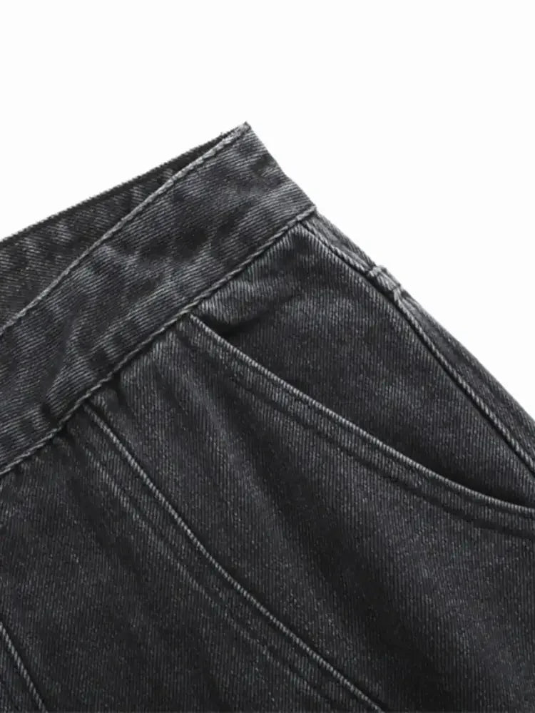 Men's Wide Leg Baggy Jeans