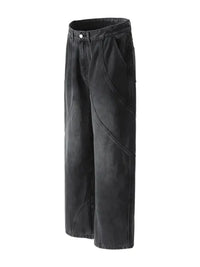 Men's Wide Leg Baggy Jeans