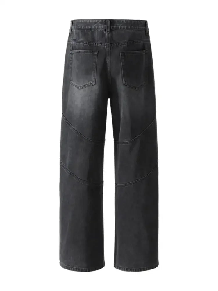 Men's Wide Leg Baggy Jeans