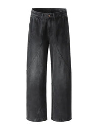 Men's Wide Leg Baggy Jeans