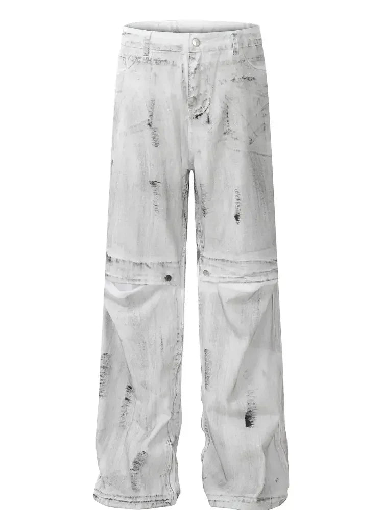 Men's Wide Leg Baggy Jeans
