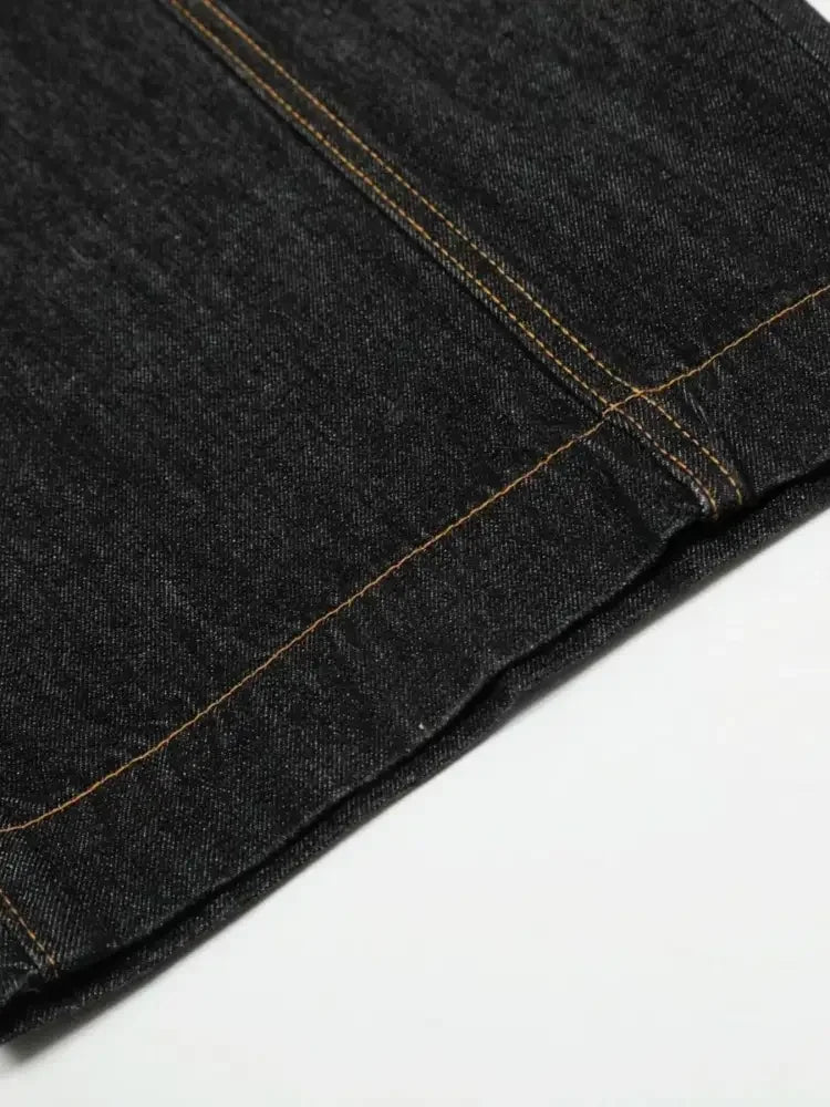 Men's Wide Leg Balloon Jeans