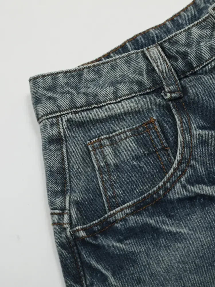 Men's Wide Leg Balloon Jeans