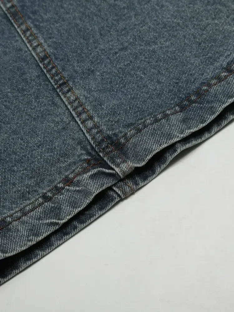 Men's Wide Leg Balloon Jeans