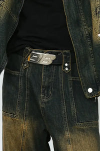 Men's Wide Leg Bootcut Jeans