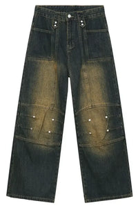 Men's Wide Leg Bootcut Jeans