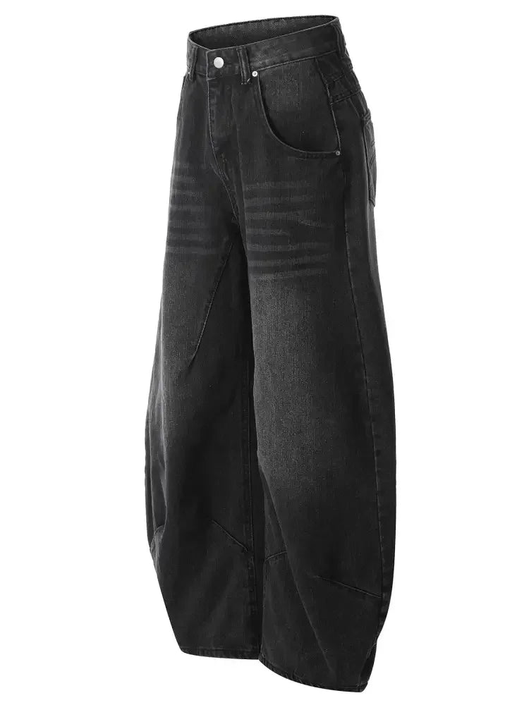 Men's Wide Leg Boyfriend Jeans