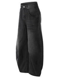 Men's Wide Leg Boyfriend Jeans